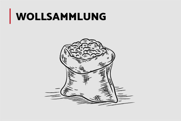 Wollsammlung