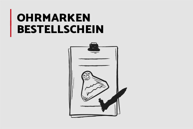 Ohrmarken Bestellschein